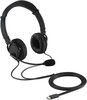 Juhtmega kõrvaklapid Kensington K97457WW, must, USB-C, mikrofoniga