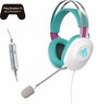 Juhtmega kõrvaklapid Asus TUF Gaming H1 Gen II Hatsune Miku Edition, roosa/türkiis/valge