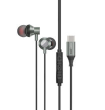 Juhtmega kõrvaklapid Promate Silken-C, USB-C, hall