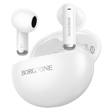 Juhtmevabad kõrvaklapid Borofone FQ12 Nice TWS, valged
