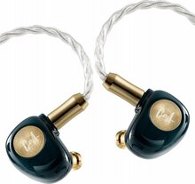 Juhtmega kõrvaklapid Queen of Audio Gimlet, roheline