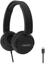 Juhtmega kõrvaklapid Streetz HC110, USB-C, must