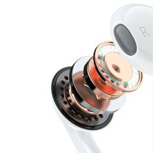 Kõrvaklapid Dudao X14PRO in-ear, 3,5 mm, valged