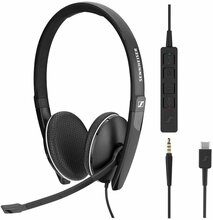 Juhtmega kõrvaklapid Epos Sennheiser Adapt 165 USB II, must