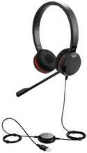 Kõrvaklapid Jabra Evolve 30 II MS, USB-C/USB-A, stereo, must