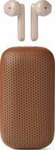 Juhtmevabad kõrvaklapid Lexon Speakerbuds Bluetooth kõlariga, camel, LA127C
