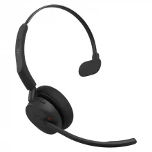 Juhtmevaba peakomplekt Jabra Evolve3 45 MS Mono Link 390c, must
