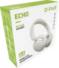 Juhtmevabad kõrvaklapid D-Fruit Echo DF164, valged