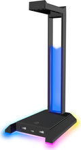 Kõrvaklappide alus Speedlink EXCELLO NX RGB, USB 2.0, must