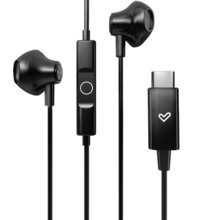 Juhtmega kõrvaklapid Energy Sistem EasyPods, USB-C, mikrofoniga, Space