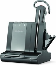Juhtmevabad kõrvaklapid Poly Savi 8245-M, DECT 1880-1900 MHz, USB-A, must