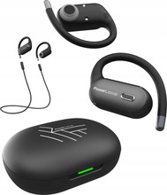 Juhtmevabad kõrvaklapid PowerLocus BT TW Move, avatud, mustad