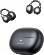 Juhtmevabad kõrvaklapid USAMS Echo R02 Clip-on, hall