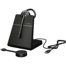 Juhtmevabad kõrvaklapid Jabra Engage 55 SE Convertible Link400c UC, must