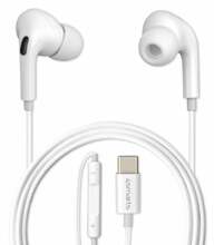Juhtmega kõrvaklapid 4smarts Melody Digital Basic Active, USB-C, valge