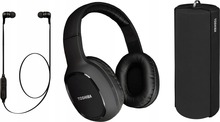 Juhtmevabad kõrvaklapid Toshiba Triple Pack HSP-3P19-II, must