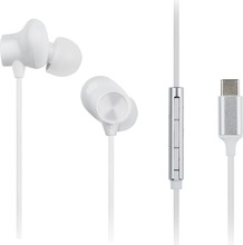 Panasonic RP-TCM225DEW juhtmega kõrvaklapid, USB-C, valged