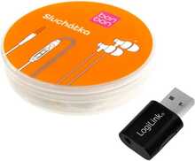 Komplekt: kõrvaklapid BONBON + Logilink UA0299 USB 2.0 adapter