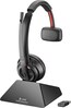 HP Poly Savi 8220 Stereo DECT 1880-1900 MHz, ülemine + laadimisalus