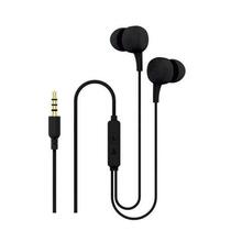 Kõrvaklapid mikrofoniga Ksix ergonoomilised, mustad