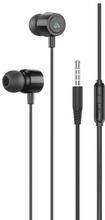 Juhtmega kõrvaklapid iPEAX 3,5MM JACK, mustad