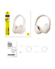 Juhtmevabad kõrvaklapid Baseus BH1 Lite Bluetooth 6.0, valged