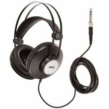 Juhtmega kõrvaklapid AKG K72, must