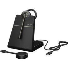 Juhtmevaba peakomplekt Jabra Engage 55 SE USB-C MS Convertible, must, laadimisalusega