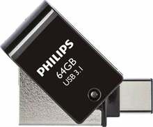 USB mälupulk Philips FM64DC152B/00, USB 3.1, 64GB, must