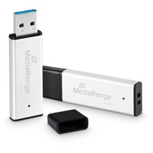 USB mälupulk MediaRange MR1900, USB 3.0, 32GB, hõbe
