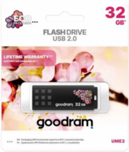 USB mälupulk Goodram UME2 SPRING, USB 2.0, 32GB, must