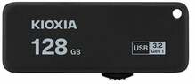 USB mälupulk Kioxia TransMemory U365, USB 3.2, 128GB, must