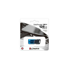 USB mälupulk Kingston DataTraveler 80 M, USB-C, 128GB, must