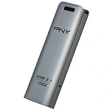 USB mälupulk PNY Elite Steel, USB 3.1, 128GB, hõbe