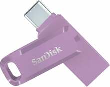 USB mälupulk SanDisk Ultra Dual Drive Go SDDDC3-128G-G46L, USB-C, 128GB, lavendel