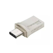 USB mälupulk Transcend JetFlash 890S, USB 3.1, 32GB, hõbedane