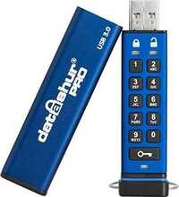 USB mälupulk iStorage datAshur Pro IS-FL-DA3-256-64, USB 3.0, 64GB, 256-bit krüpteering