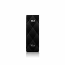 USB mälupulk Silicon Power Blaze B20, USB 3.0, 128GB, must