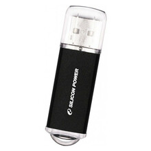 USB mälupulk Silicon Power Ultima II I-Series, USB 2.0, 8GB, must