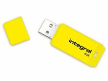 USB mälupulk Integral Neon, 32GB, kollane