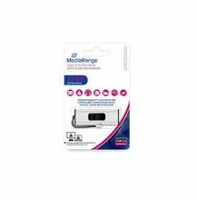 USB mälupulk MediaRange MR915, USB 3.0, 32GB, hõbe/must