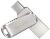 USB mälupulk SanDisk Ultra Luxe SDCZ75-032G-G46, USB-C, 32GB, hõbe