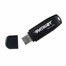 USB mälupulk Patriot Xporter Core, USB 3.2 Gen 1, 128GB, must