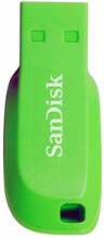 USB mälupulk SanDisk Cruzer Blade SDCZ50C-032G-B35GE, USB 2.0, 32GB, roheline