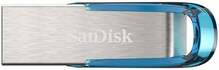 USB mälupulk SanDisk Ultra Flair SDCZ73-064G-G46B, USB 3.0, 64GB, sinine/hõbe