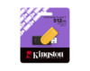 USB mälupulk Kingston DataTraveler Exodia S DTXS, USB 3.2 Gen 1, 512GB, must/kollane