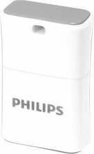 USB mälupulk Philips Pico Edition FM32FD85B, USB 2.0, 32GB, hall/valge