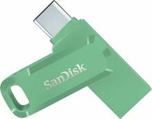 USB mälupulk SanDisk Ultra Dual Drive Go SDDDC3-128G-G46AG, USB-C, 128GB, roheline