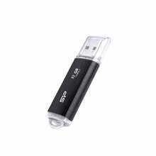 USB mälupulk Silicon Power Blaze B02, USB 3.0, 32GB, must