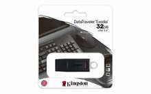 USB mälupulk Kingston DataTraveler Exodia, USB 3.2 Gen 1, 32GB, must/hall